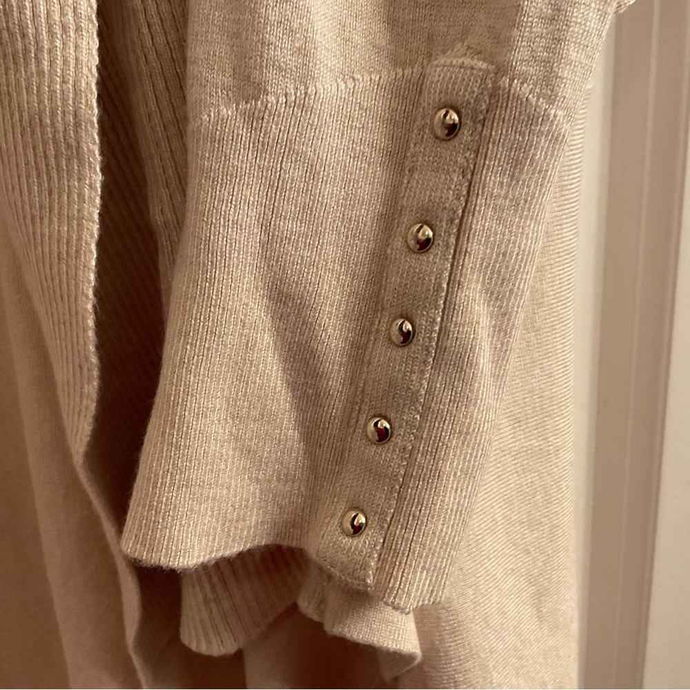 White House Black Market Open Cardigan Sweater - Size Large - Picture 5 of 10